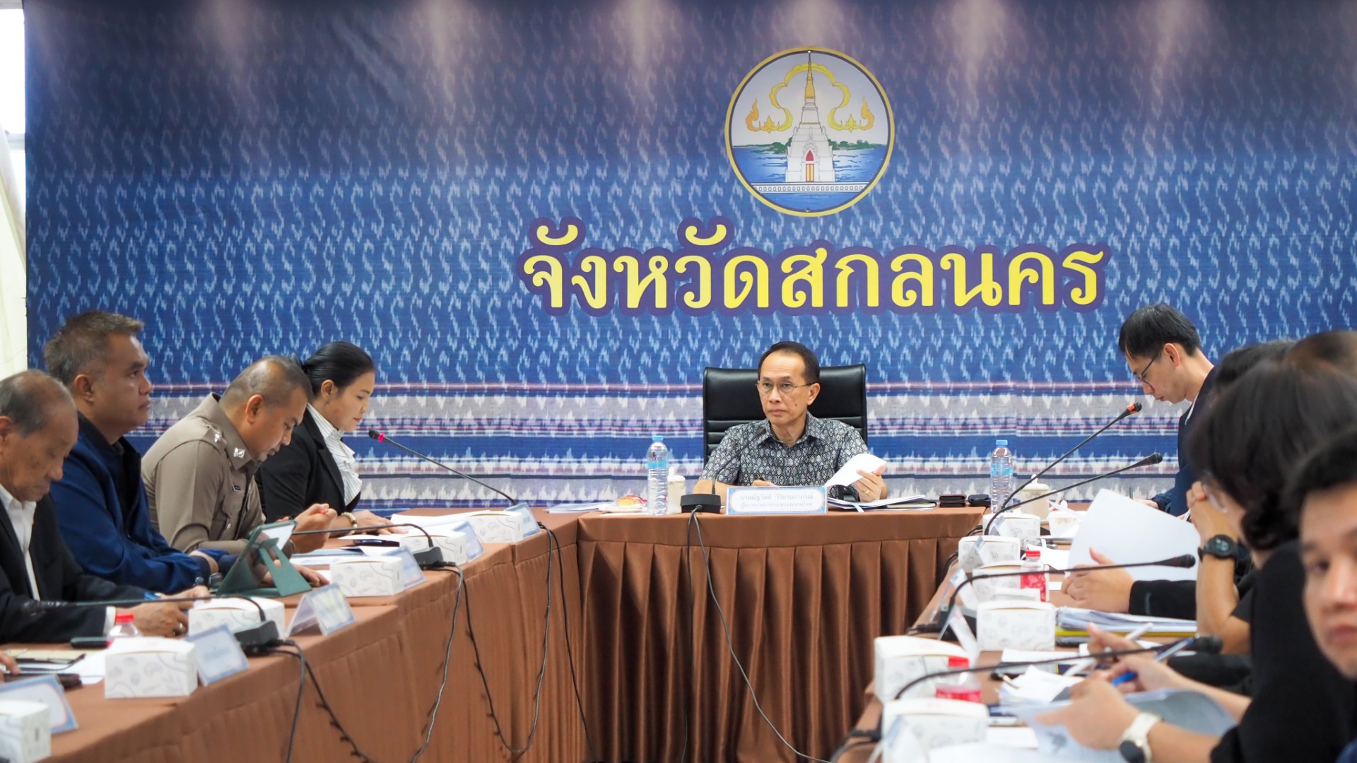 ผู้ตรวจ มท. ติดตามนโยบายสำคัญ แผนงาน/โครงการ ที่จังหวัดสกลนคร