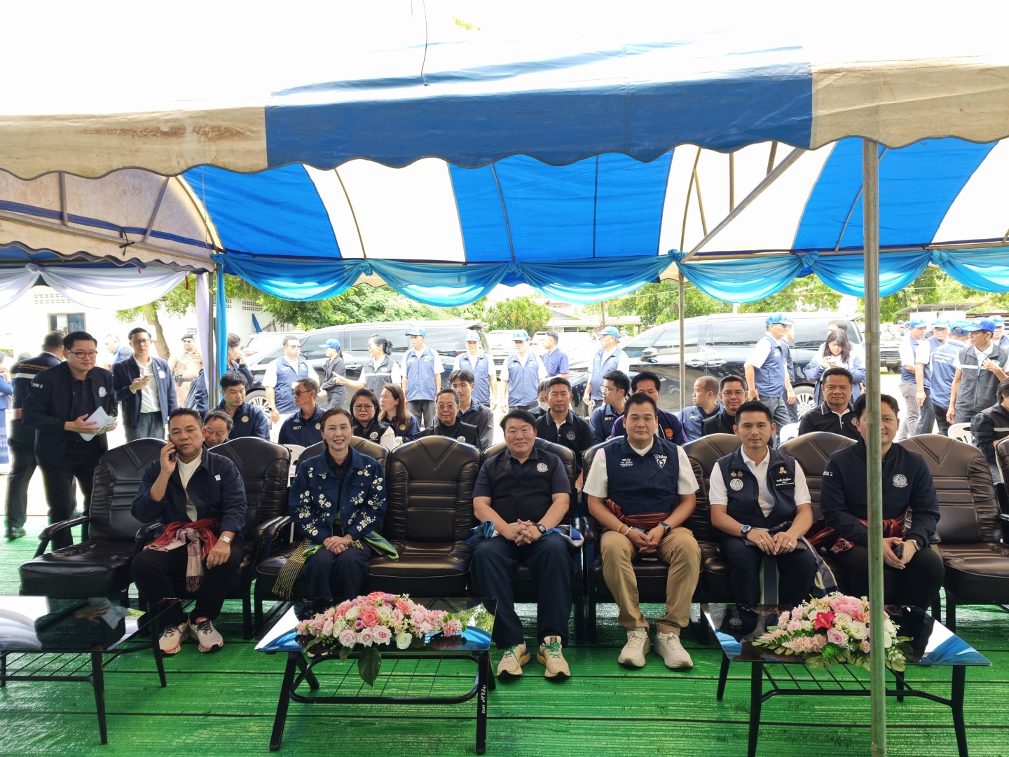 รมช.คมนาคม ลงพื้นที่ติดตามโครงข่ายทางหลวง ตรวจเยี่ยมจุดเสี่ยง และพบปะประชาชน ที่ จ.สกลนคร