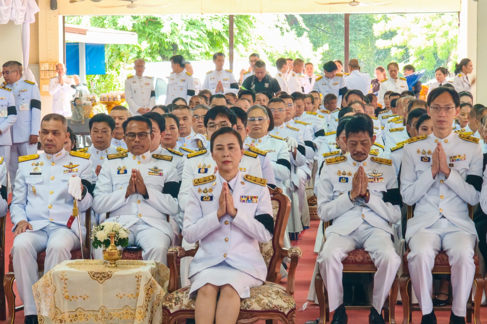 จังหวัดสกลนคร จัดพิธีบำเพ็ญกุศลสตมวาร 100 วัน แห่งการสิ้นพระชนม์ อุทิศถวายพระกุศล สมเด็จเจ้าฟ้าพัชรกิติยาภา