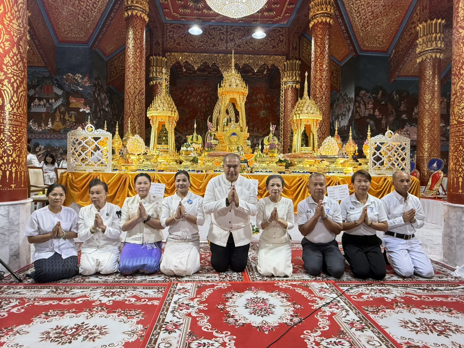 สกลนครจัดโครงการเข้าวัดปฏิบัติธรรม สวดมนต์ทำวัตรเย็น เจริญจิตตภาวนา ทุกวันพระ ส่งเสริมคุณธรรมและความสงบสุขแก่ประชาชน