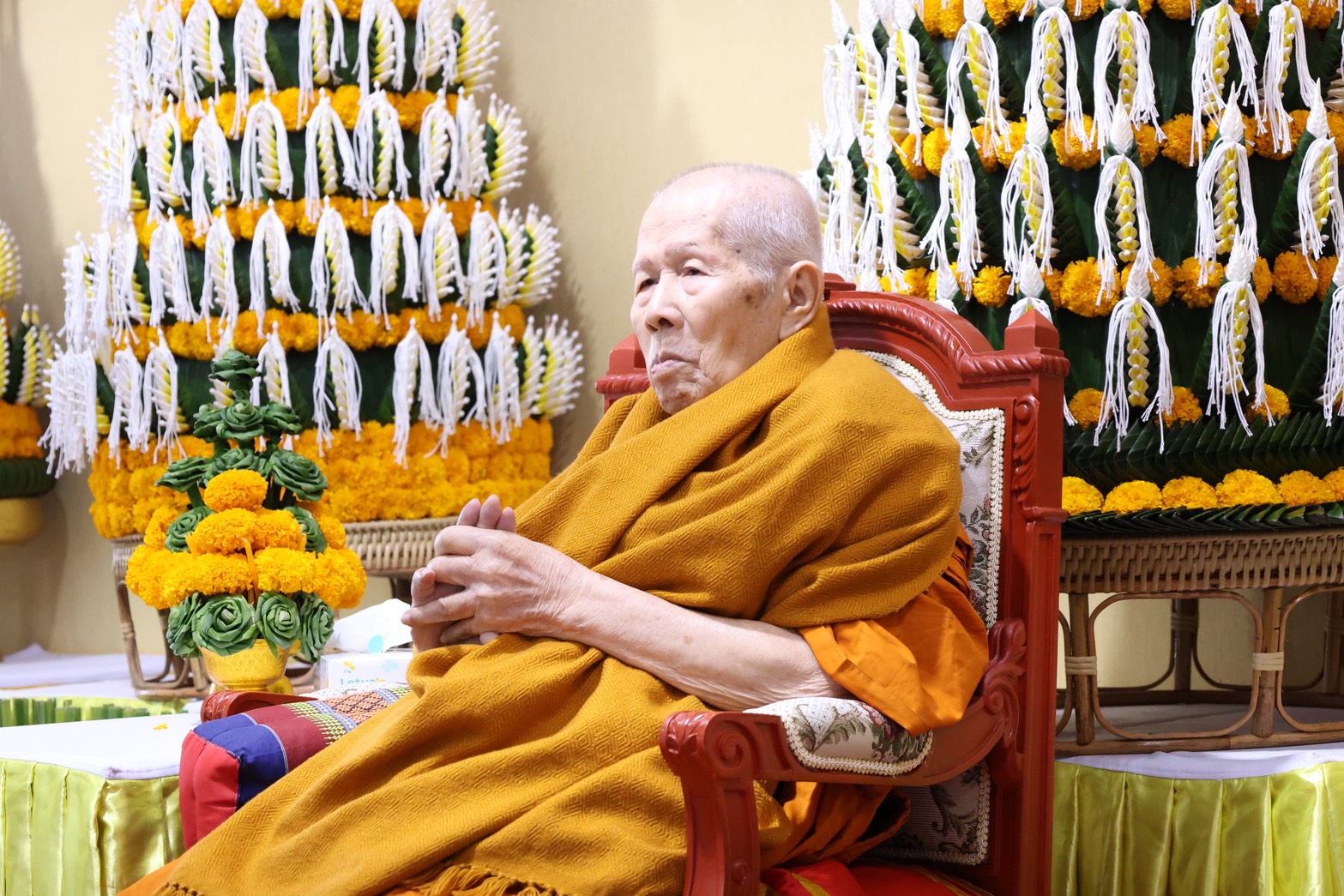 คณะสงฆ์จังหวัดสกลนคร จัดพิธีน้อมถวายมุทิตาสักการะ พระเทพสิทธิโสภณ เนื่องในโอกาสเจริญอายุวัฒนมงคล 85 ปี